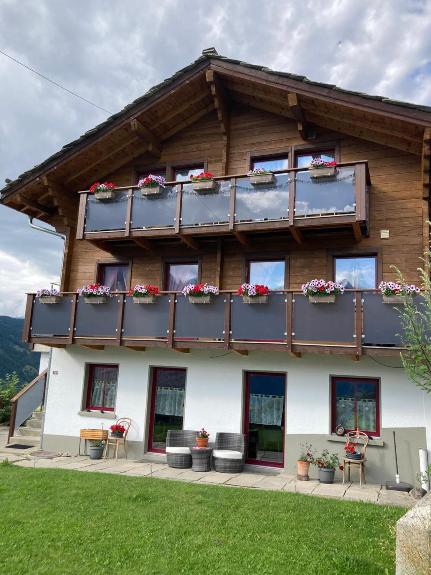 Haus Dorfblick Apartman Grächen Kültér fotó
