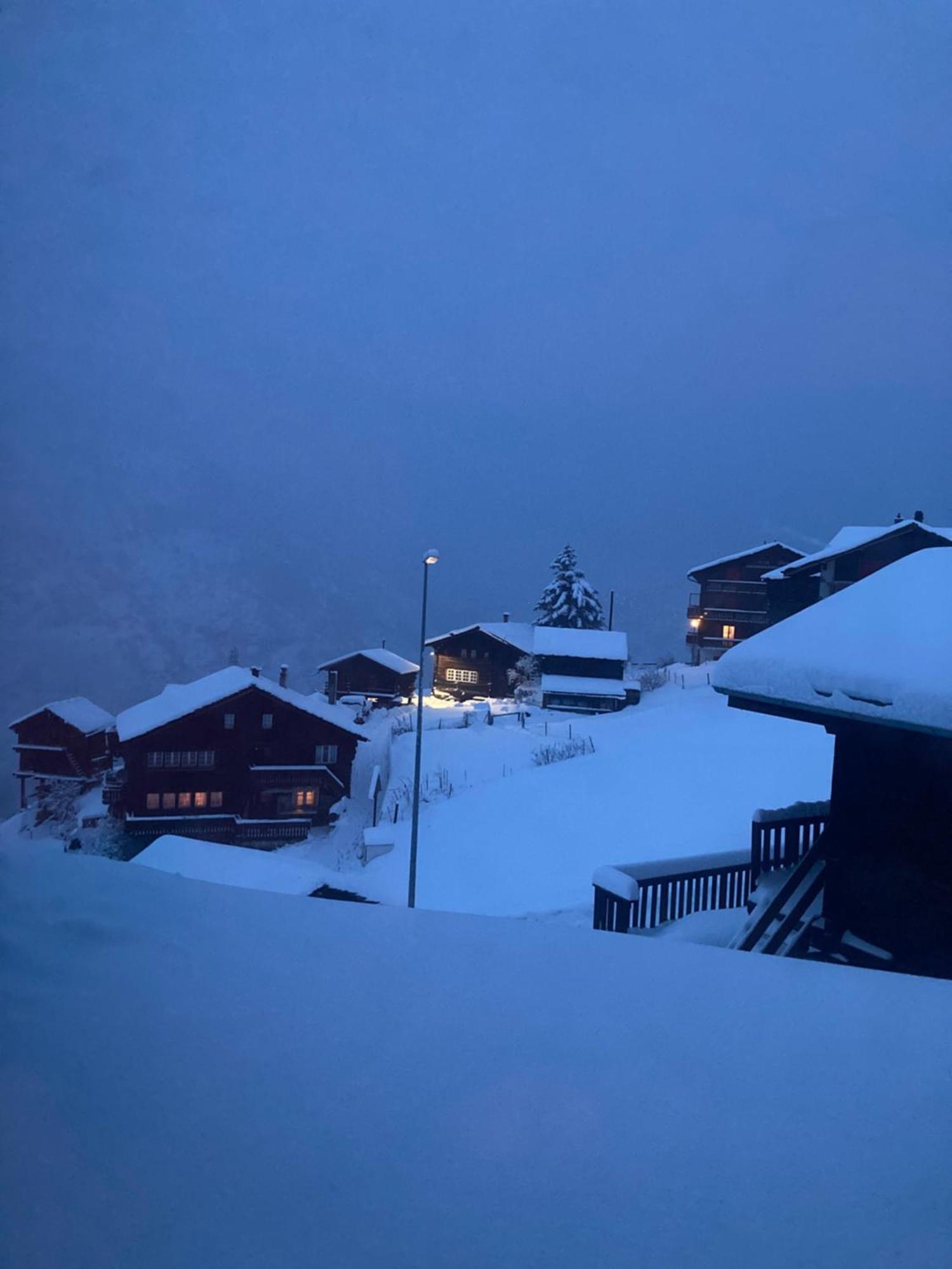 Haus Dorfblick Apartman Grächen Kültér fotó