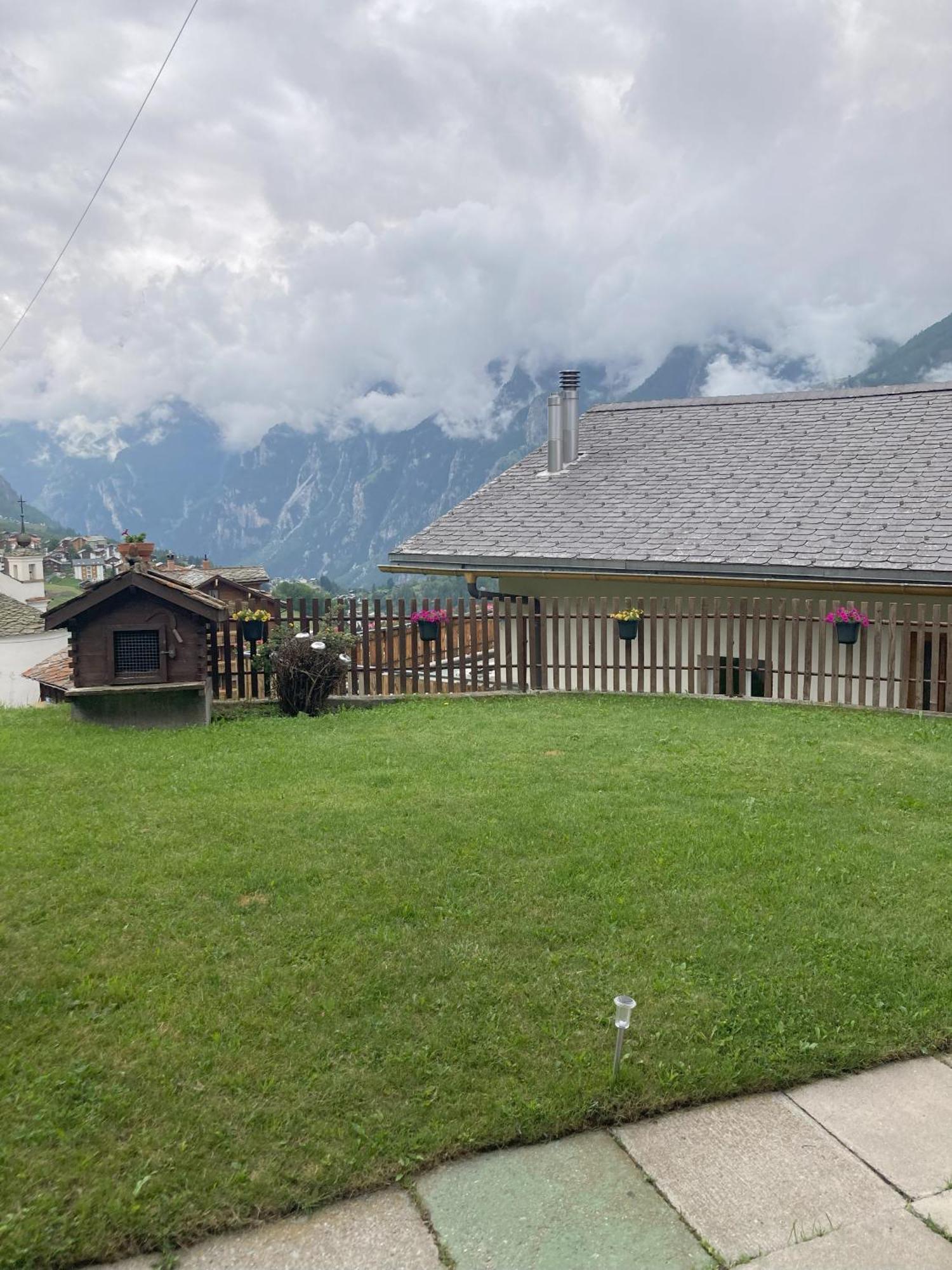 Haus Dorfblick Apartman Grächen Kültér fotó