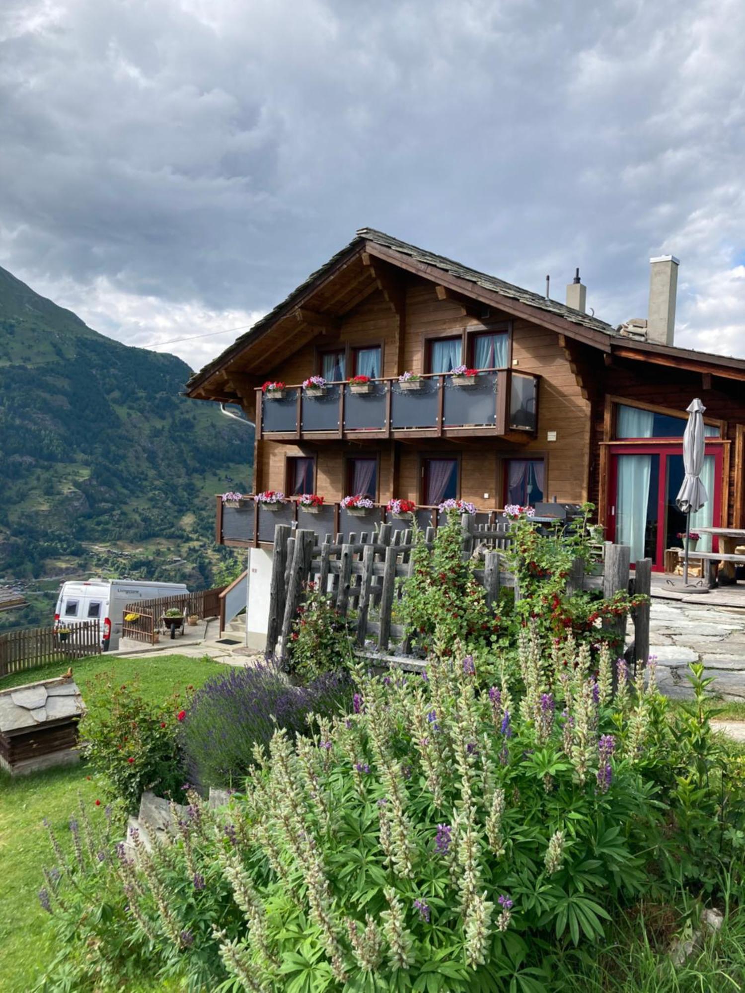Haus Dorfblick Apartman Grächen Kültér fotó