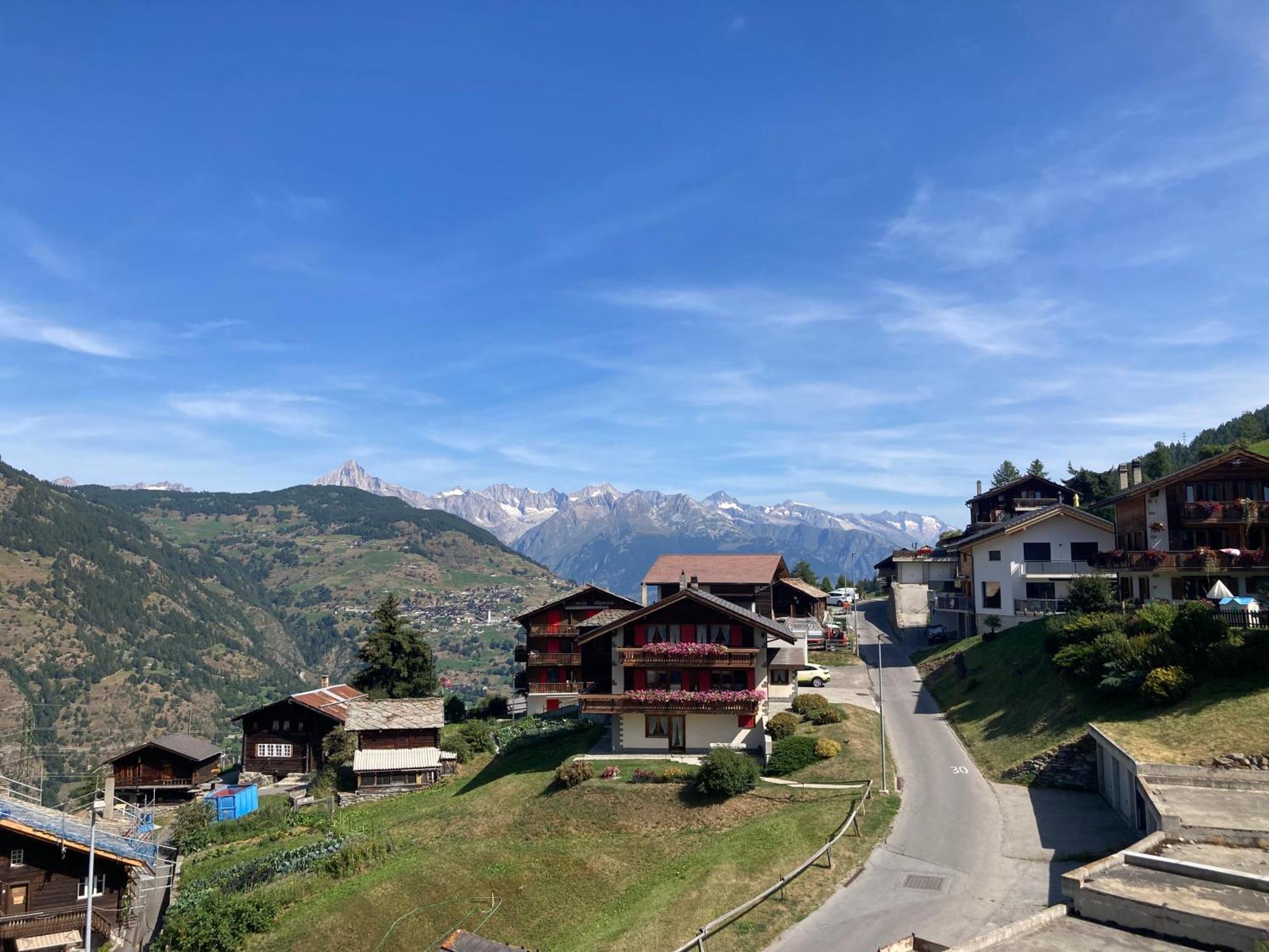 Haus Dorfblick Apartman Grächen Kültér fotó